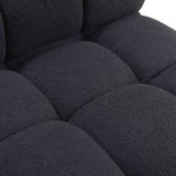 Calliope 6-piece Performance Modular U-Sectional - Black