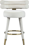 Fitzroy Velvet Upholstered Counter Stool — 798-C - Cream - 798Cream-C alternate view 5
