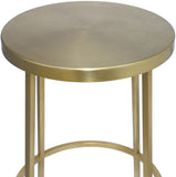Tyson Iron Counter Stool — 949-C - Gold - 949Gold alternate view 3