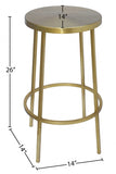 Tyson Iron Counter Stool — 949-C - Gold - 949Gold Dim