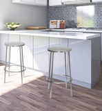 Tyson Iron Counter Stool — 949-C - Silver - 949Silver alternate view 1
