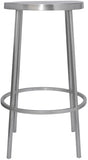 Tyson Iron Counter Stool — 949-C - Silver - 949Silver alternate view 2