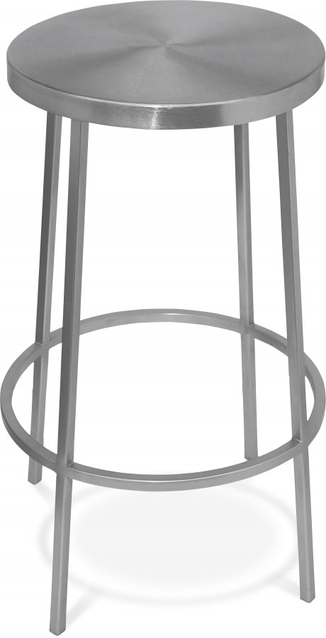 Tyson Iron Counter Stool — 949-C - Silver - 949Silver