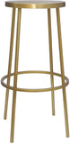 Tyson Iron Bar Stool — 950-C - Gold - 950Gold alternate view 2