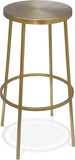 Tyson Iron Bar Stool — 950-C - Gold - 950Gold