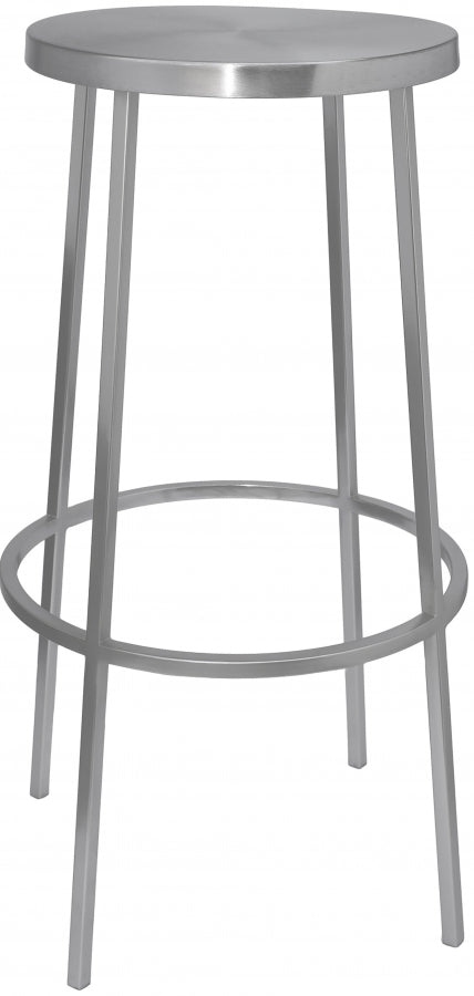 Tyson Iron Bar Stool — 950-C - Silver - 950Silver alternate view 2