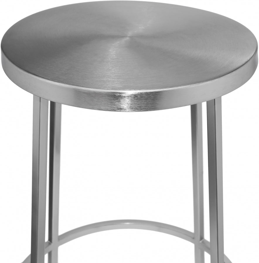 Tyson Iron Bar Stool — 950-C - Silver - 950Silver alternate view 3