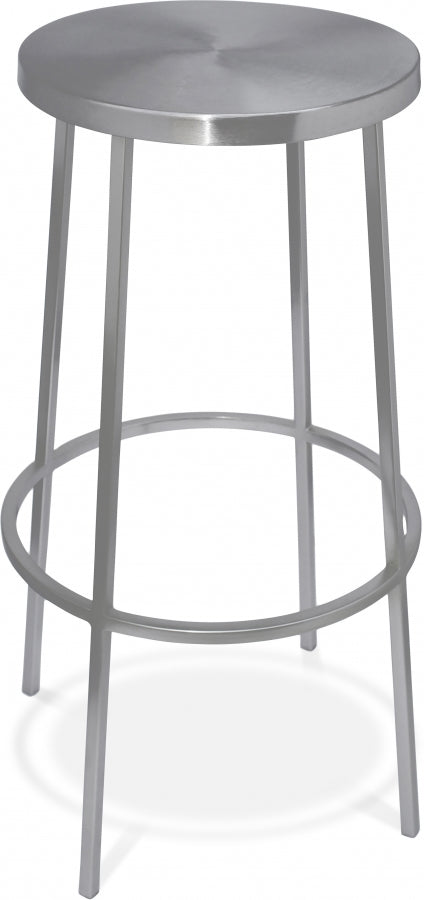Tyson Iron Bar Stool — 950-C - Silver - 950Silver