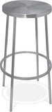 Tyson Iron Bar Stool — 950-C - Silver - 950Silver