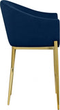 Xavier Velvet Upholstered Counter Stool — 867-C - Blue - 867Navy-C alternate view 4