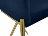 Xavier Velvet Upholstered Counter Stool — 867-C - Blue - 867Navy-C alternate view 5