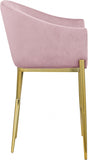 Xavier Velvet Upholstered Counter Stool — 867-C - Pink - 867Pink-C alternate view 4