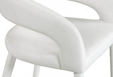 Destiny Velvet Upholstered Stool — 540-C - Cream - 540Cream-C alternate view 5