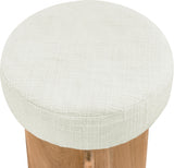 Jasper Boucle Fabric Upholstered Counter Stool — 837Cream-C - Cream - 837Cream-C alternate view 3