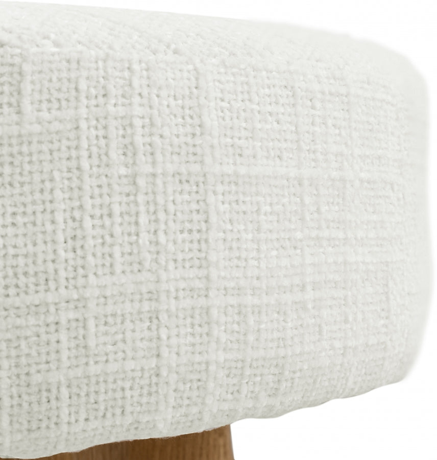 Jasper Boucle Fabric Upholstered Counter Stool — 837Cream-C - Cream - 837Cream-C alternate view 8