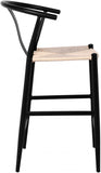 Beck Hand Woven Rope Stool — 894-C - Black - 894Black-C alternate view 4
