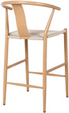 Beck Hand Woven Rope Stool — 894-C - Natural - 894Oak-C alternate view 5