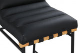 Burke Vegan Leather Upholstered Counter Stool — 857-C-Leather - Black - 857Black-C alternate view 5
