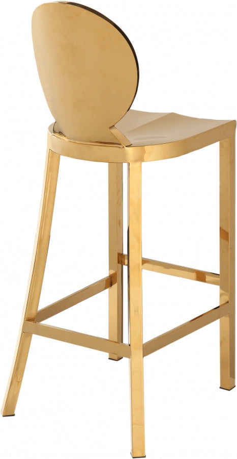 Maddox Gold Stainless Steel Bar Stool — 706-C - Gold - 706 alternate view 2