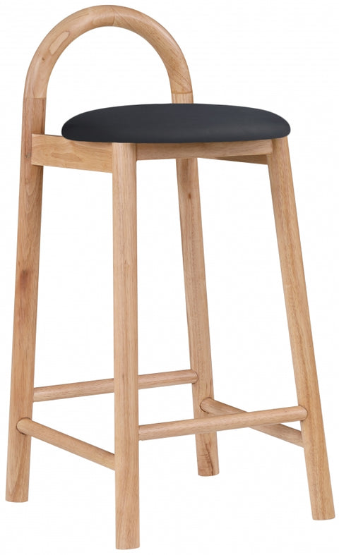 Calvin Vegan Leather Upholstered Counter Stool — 475-C