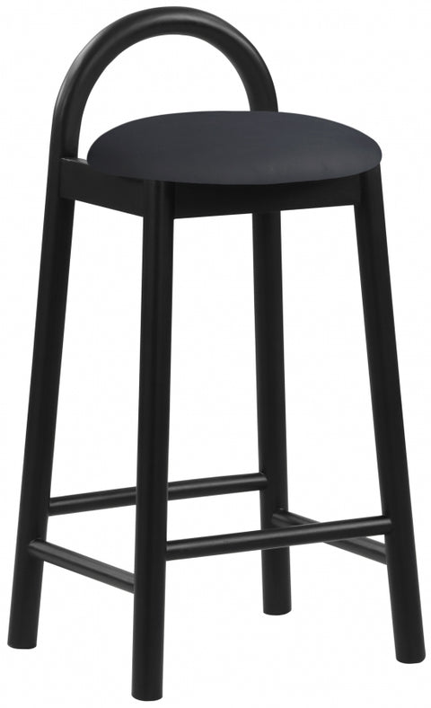 Calvin Vegan Leather Upholstered Counter Stool — 476-C