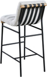 Burke Boucle Fabric Upholstered Bar Stool — 846-C - Cream - 846Cream-C alternate view 3