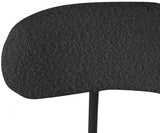 Beacon Boucle Fabric Upholstered Bar / Counter Stools — 877-C - Black - 877Black-C alternate view 6