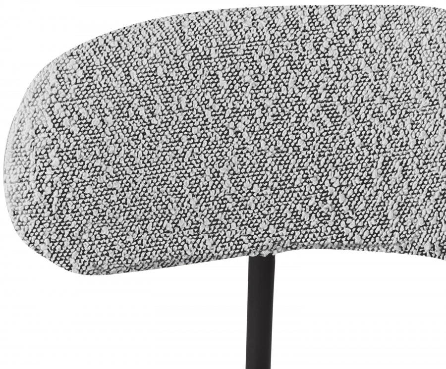 Beacon Boucle Fabric Upholstered Bar / Counter Stools — 877-C - Grey - 877Grey-C alternate view 6