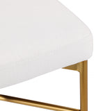 Rivage Linen Textured Fabric Upholstered Bar / Counter Stools — 927-C - Cream - 927Cream-C alternate view 6