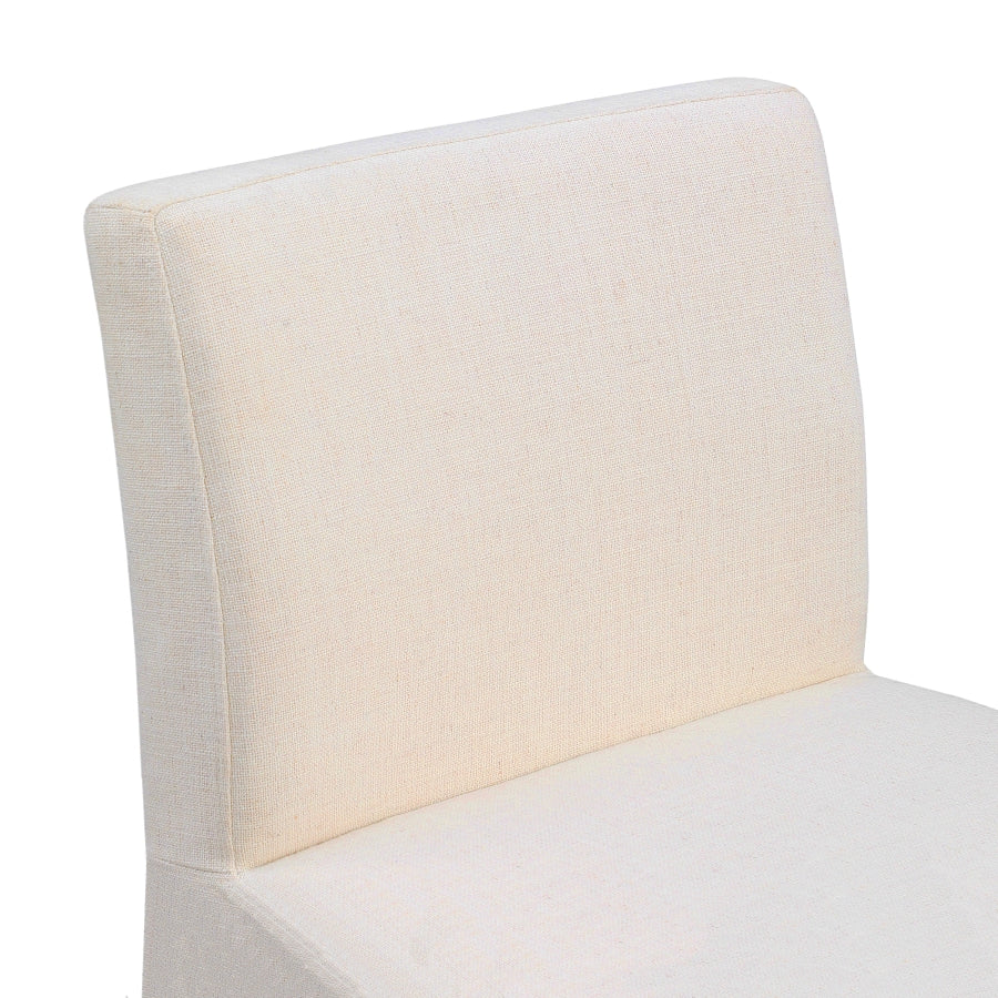 Gramercy Linen Textured Fabric Upholstered Bar / Counter Stools — 754-C - Beige - 754Beige-C alternate view 6