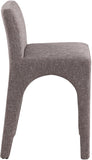 Gramercy Linen Textured Fabric Upholstered Bar / Counter Stools — 754-C - Brown - 754Brown-C alternate view 4