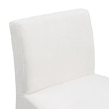 Gramercy Linen Textured Fabric Upholstered Bar / Counter Stools — 754-C - Cream - 754Cream-C alternate view 6