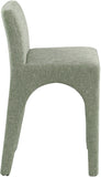 Gramercy Linen Textured Fabric Upholstered Bar / Counter Stools — 754-C - Green - 754Green-C alternate view 4