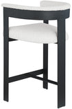 Romeo Boucle Fabric Upholstered Bar / Counter Stool — 415-C - Cream - 415Cream-C alternate view 5