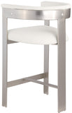 Romeo Vegan Leather Upholstered Counter Stool — 738-C - Cream - 738Cream-C alternate view 5