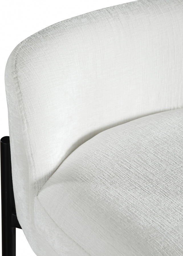 Burton Chenille Fabric Upholstered Bar / Counter Stool — 429-C - Cream - 429Cream-C alternate view 6