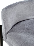 Burton Chenille Fabric Upholstered Bar / Counter Stool — 429-C - Grey - 429Grey-C alternate view 6
