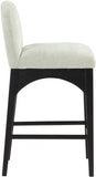 Waldorf Chenille Fabric Upholstered Counter Stool — 392-C - Mint - 392Mint-C alternate view 4