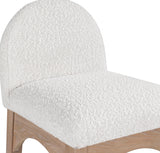 Waldorf Boucle Fabric Upholstered Counter Stool — 394-C - Cream - 394Cream-C alternate view 6