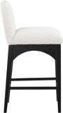 Waldorf Boucle Fabric Upholstered Counter Stool — 395-C - Cream - 395Cream-C alternate view 4