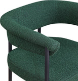 Malin Boucle Fabric Upholstered Counter Stool — 412-C - Green - 412Green-C alternate view 6