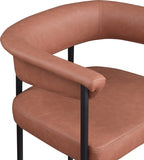 Malin Vegan Leather Upholstered Counter Stool — 428-C - Cognac - 428Cognac-C alternate view 6