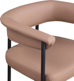 Malin Vegan Leather Upholstered Counter Stool — 428-C - Tan - 428Tan-C alternate view 6