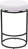 Madison Vegan Leather Upholstered Counter Stool — 984-C - Cream - 984Cream-C alternate view 2