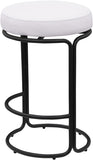 Madison Vegan Leather Upholstered Counter Stool — 984-C - Cream - 984Cream-C alternate view 5