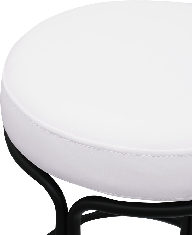 Madison Vegan Leather Upholstered Counter Stool — 984-C - Cream - 984Cream-C alternate view 6