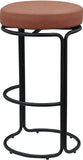 Madison Vegan Leather Upholstered Bar Stool — 985-C - Cognac - 985Cognac-C alternate view 5
