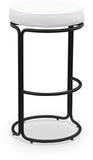 Madison Vegan Leather Upholstered Bar Stool — 985-C - Cream - 985Cream-C