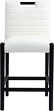 Aimee Vegan Leather Upholstered Counter Stool — 11029-C - Cream - 11029Cream-C alternate view 2