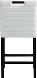 Aimee Vegan Leather Upholstered Counter Stool — 11029-C - Cream - 11029Cream-C alternate view 4